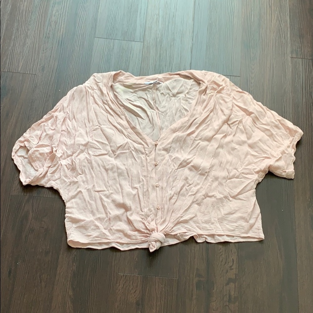 Express Front tie shirt